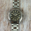 1970s Zenith Defy ‘charcoal’ dial men’s divers watch