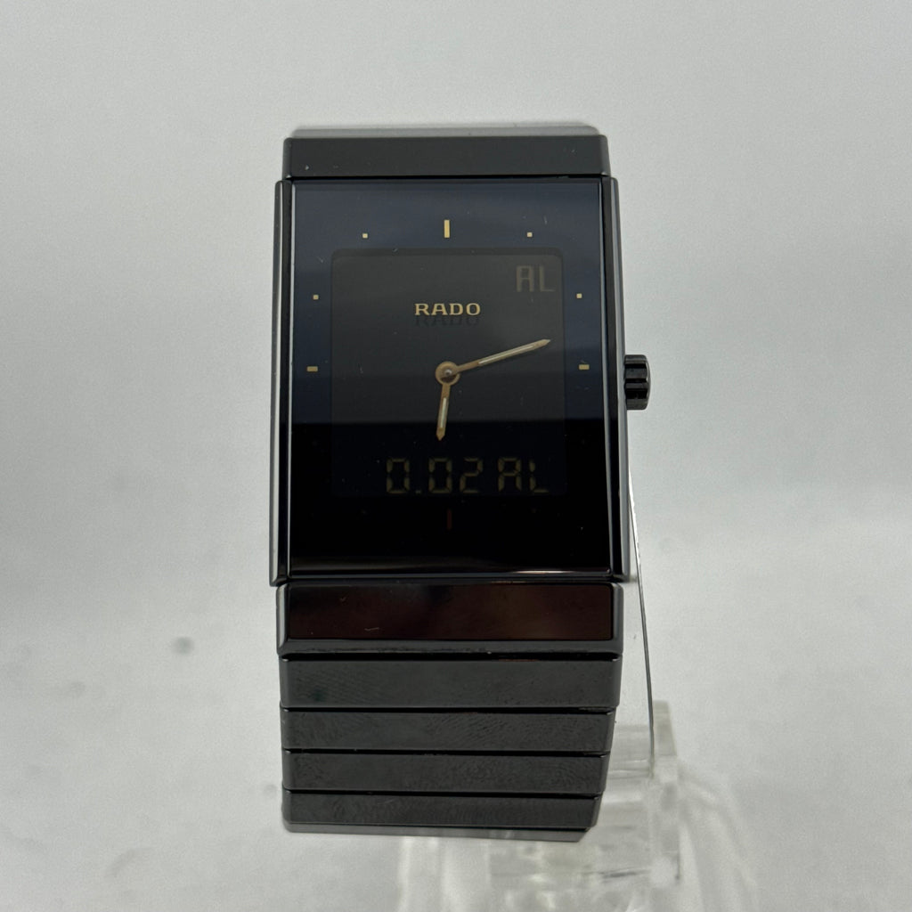 Rado ceramica Diastar men’s multifunction wrist watch titanium & ceramic boxed
