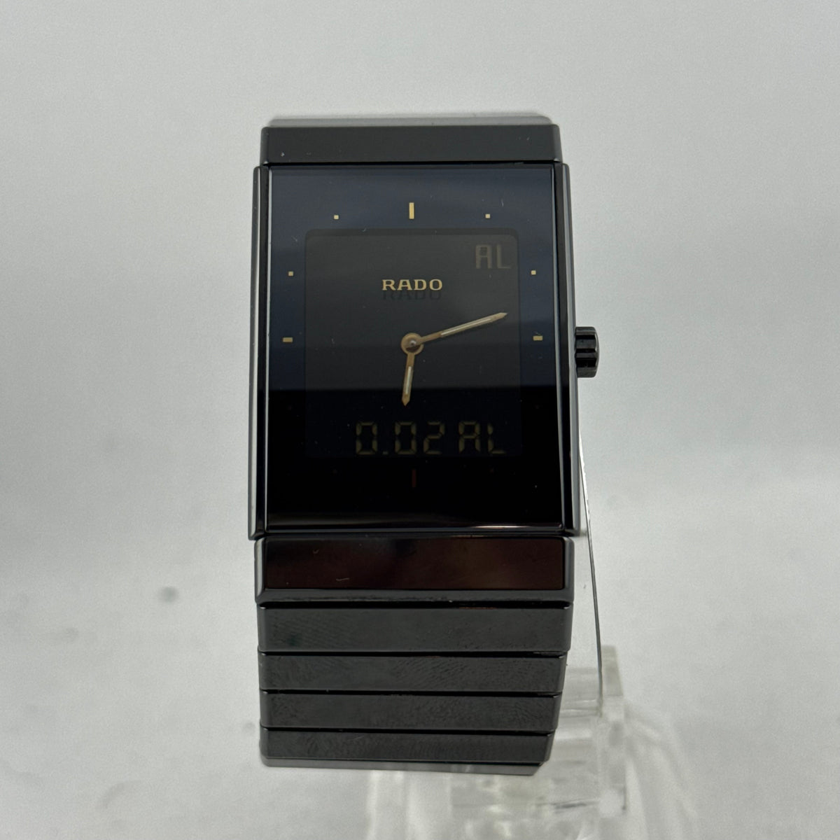 Rado ceramica Diastar men’s multifunction wrist watch titanium & ceramic boxed
