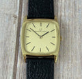 Vintage Universal Geneve Men’s Square Case Wrist Watch Gold Plated 28mm (542114)