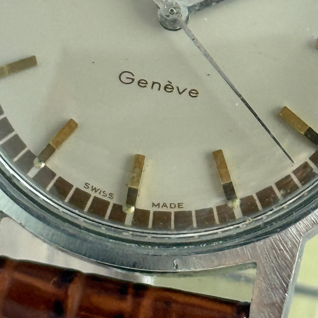 1970 Omega Genève men’s Manual wind wrist watch 35mm (135.070)