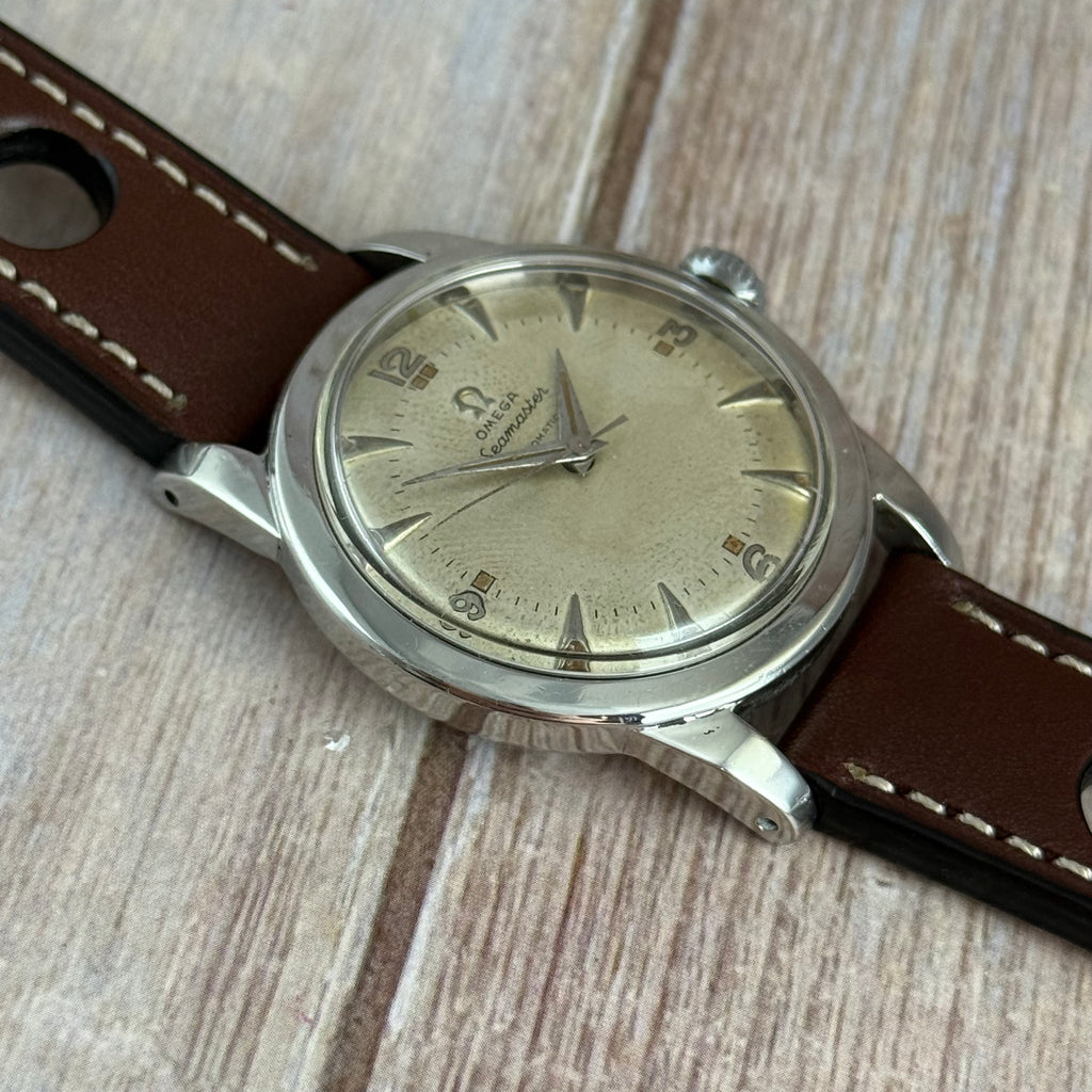 1950 Omega Seamaster ‘Explorer Arabic’ Dial Men’s Automatic Wrist Watch 35mm SERVICED