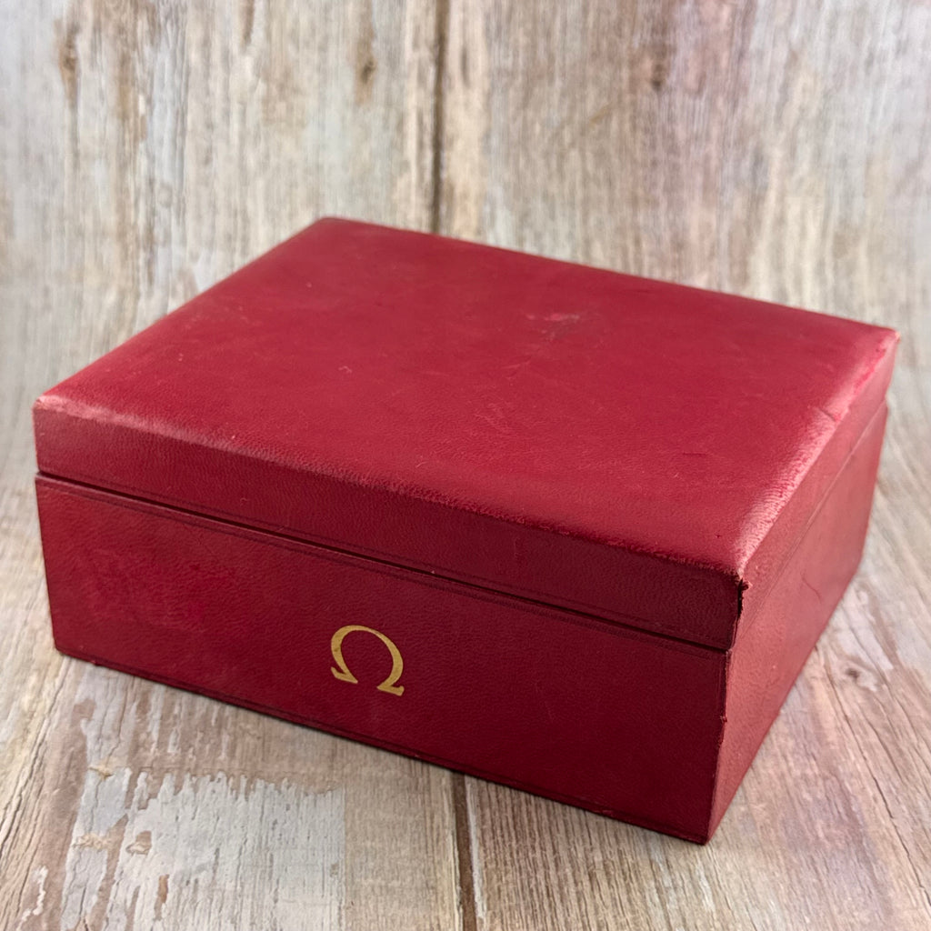 1952 Omega Constellation automatic ‘honeycomb’ dial men’s wrist watch 35mm steel boxed