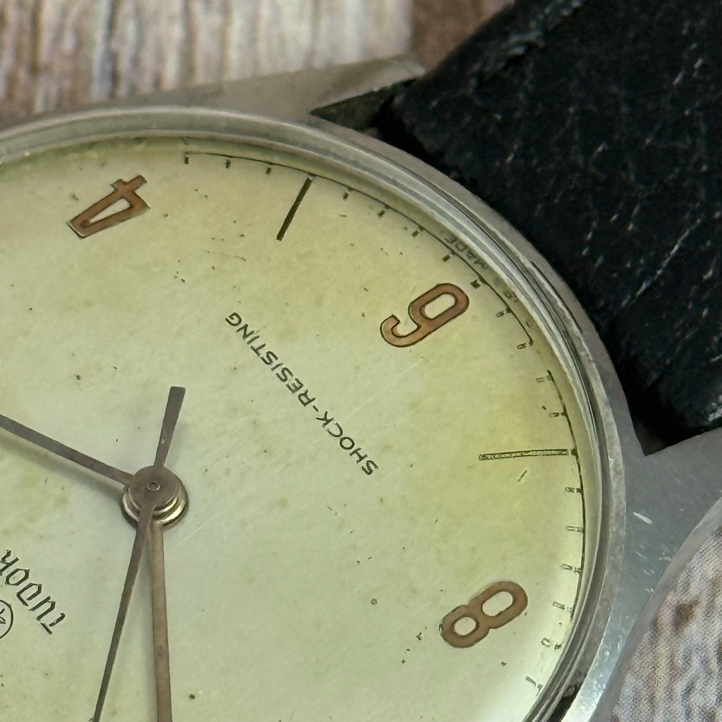 Vintage Tudor Shield Rose Men’s Wrist Watch Manual Wind 35mm Ref 818 SERVICED