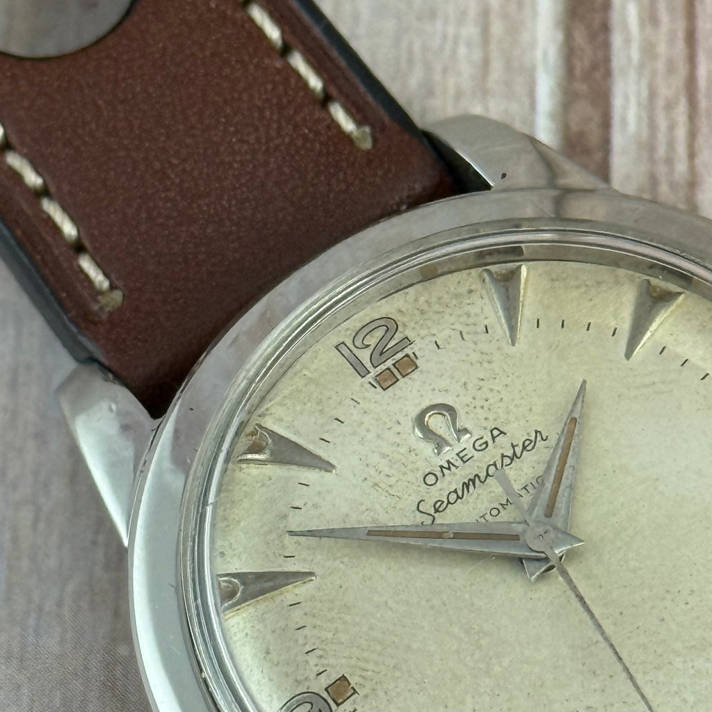1950 Omega Seamaster ‘Explorer Arabic’ Dial Men’s Automatic Wrist Watch 35mm SERVICED