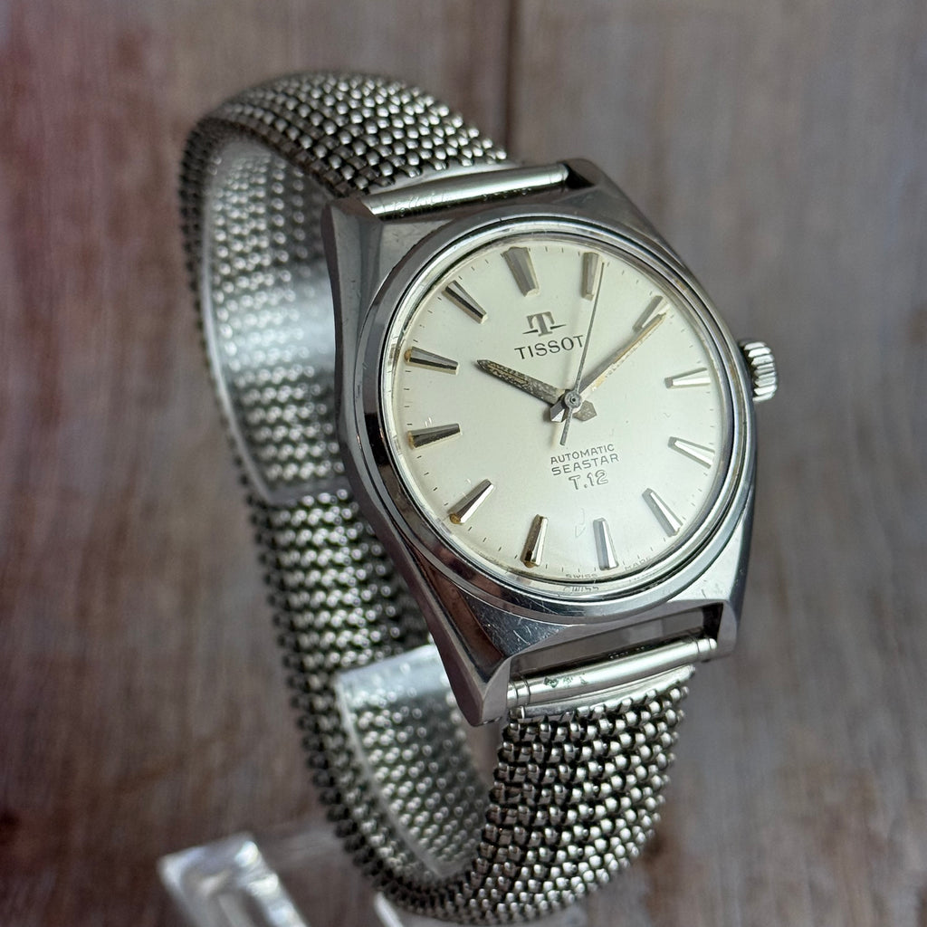 Vintage Tissot Seastar automatic T12 ‘flagship Back’ Men’s Wrist Watch