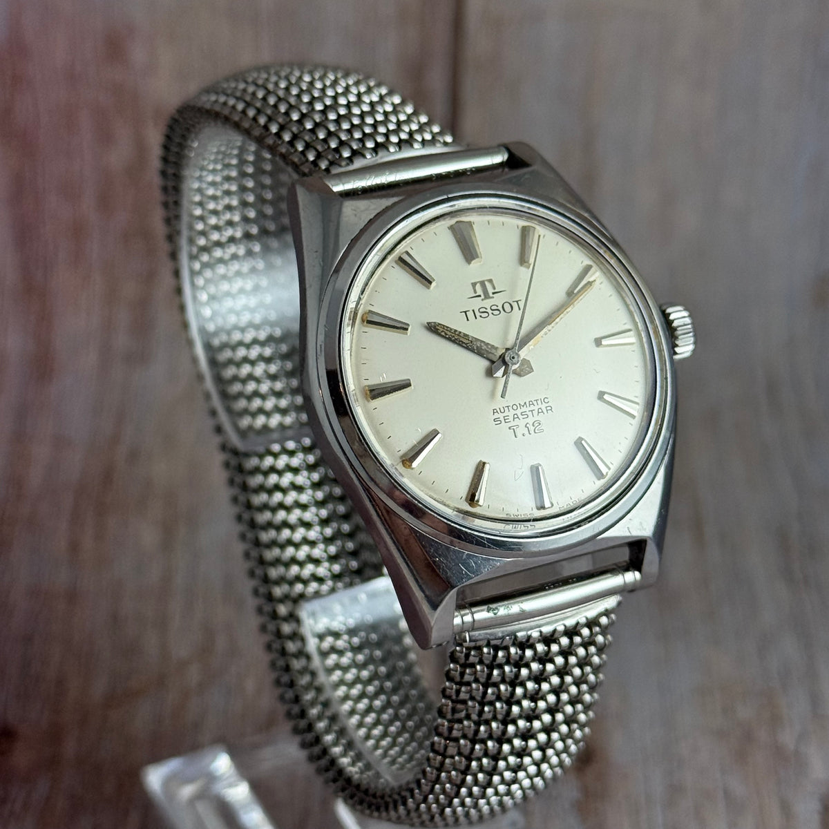 Vintage Tissot Seastar automatic T12 ‘flagship Back’ Men’s Wrist Watch