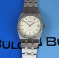1979 Bulova Royal Oak Men's Steel Automatic Watch W Papers N9 36mm