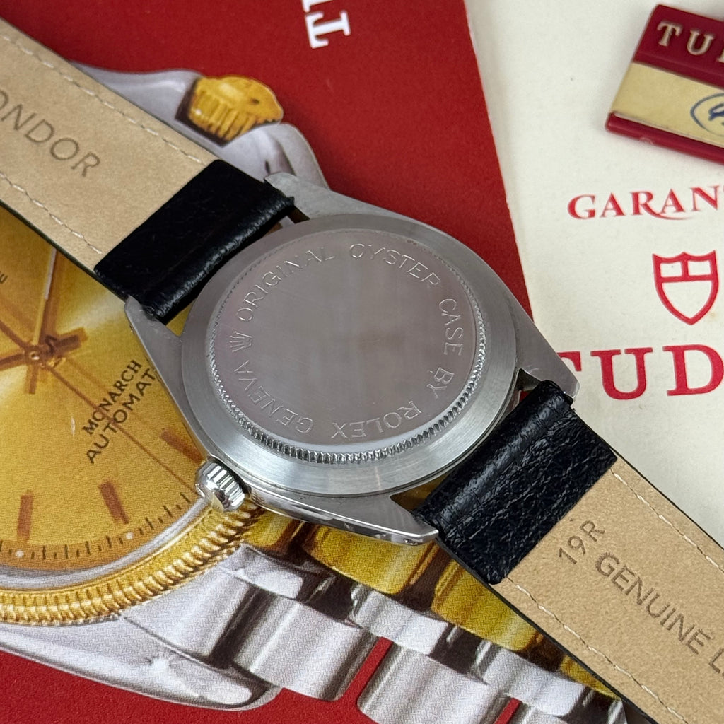 1980 Tudor Prince Oyster date gentlemen’s steel wrist watch automatic full collectors set