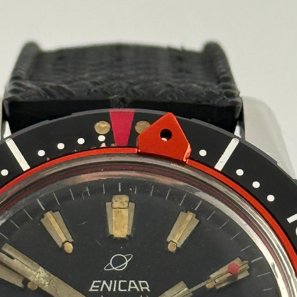 1960s Enicar Sherpa diver 600T men’s automatic wrist watch