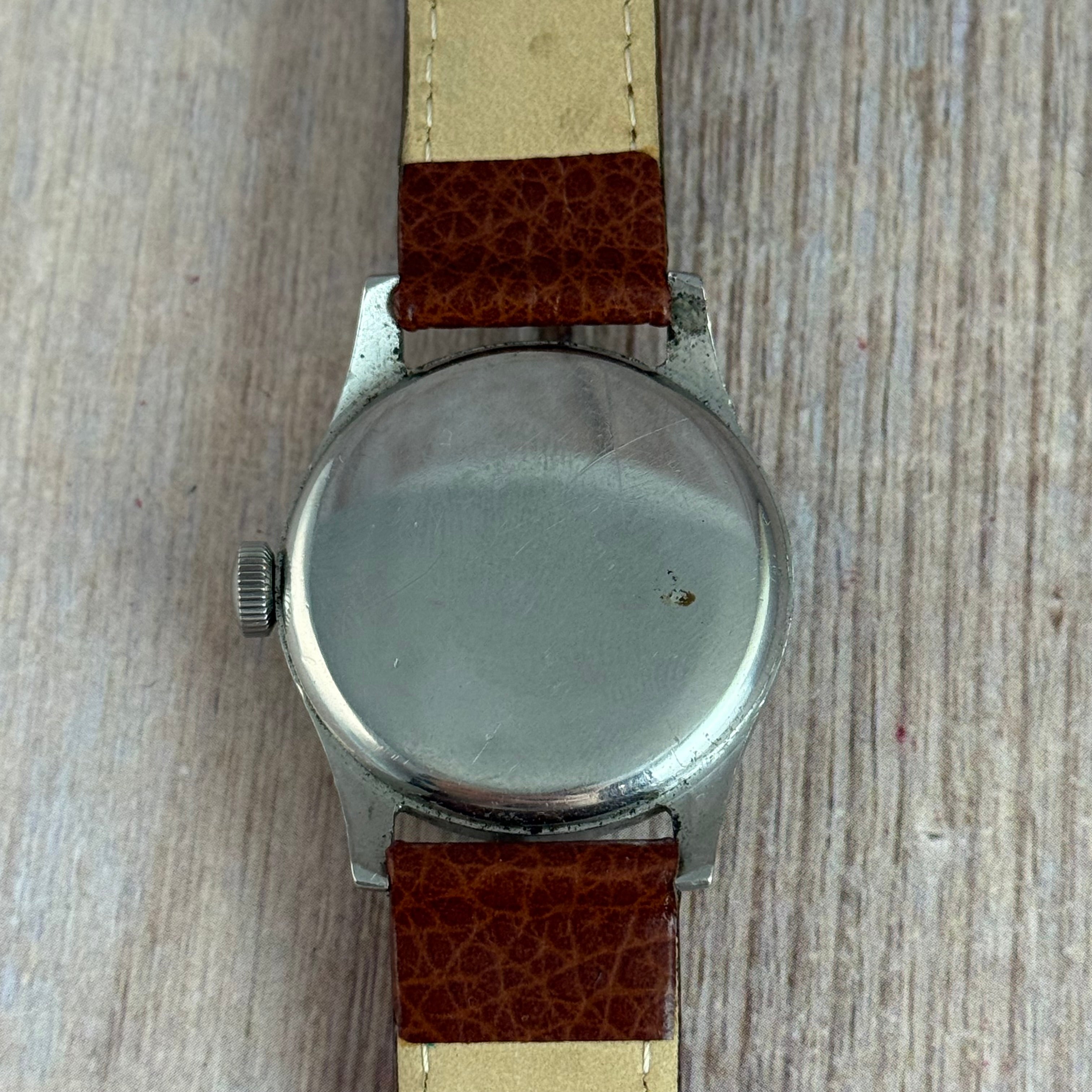 1950s Longines Arabic Dial Men’s Manual Wind Sub Dial Watch 31mm
