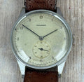 1940s Movado ‘jumbo’ Men’s Manual Wind Steel Wrist Watch 36mm SERVICED ref.32747