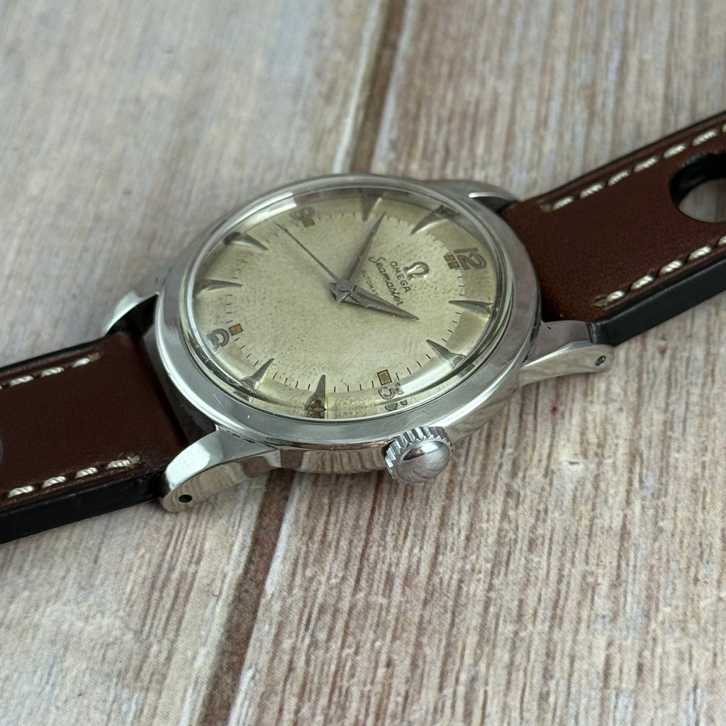 1950 Omega Seamaster ‘Explorer Arabic’ Dial Men’s Automatic Wrist Watch 35mm SERVICED