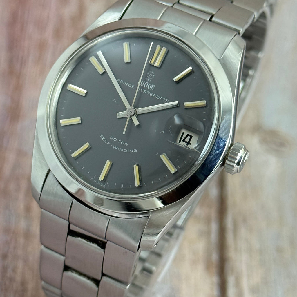 1966 Tudor Prince Oysterdate Men’s Grey Dial Watch Ref 7966