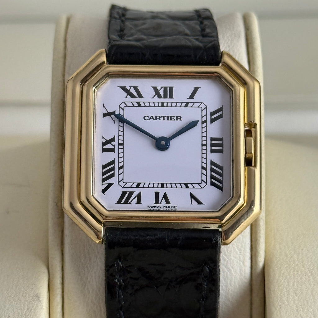 1990s Cartier Ceinture ladies 18ct yellow gold wrist watch (78099)