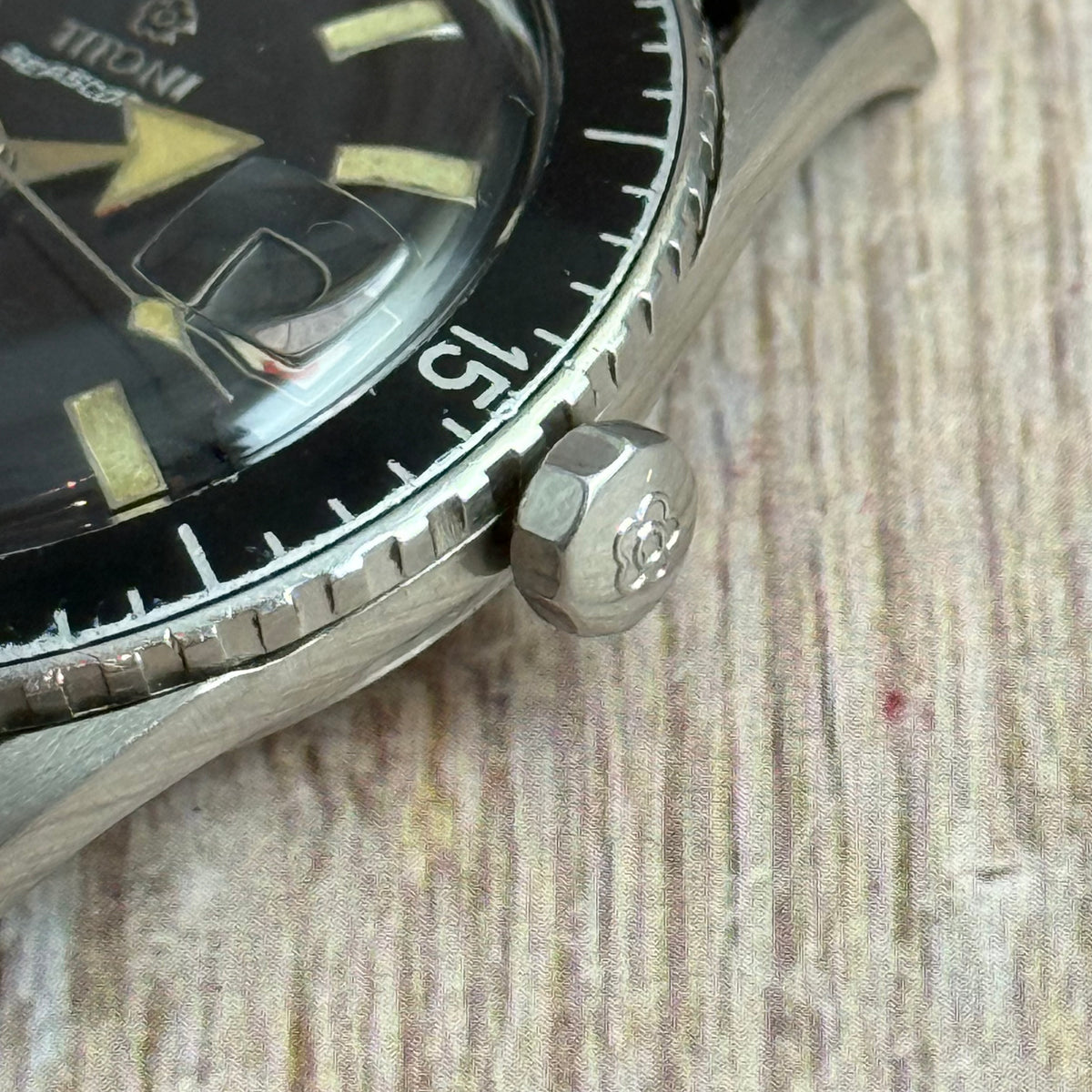 1960s Titoni Seascoper men’s automatic divers watch 25J 660ft