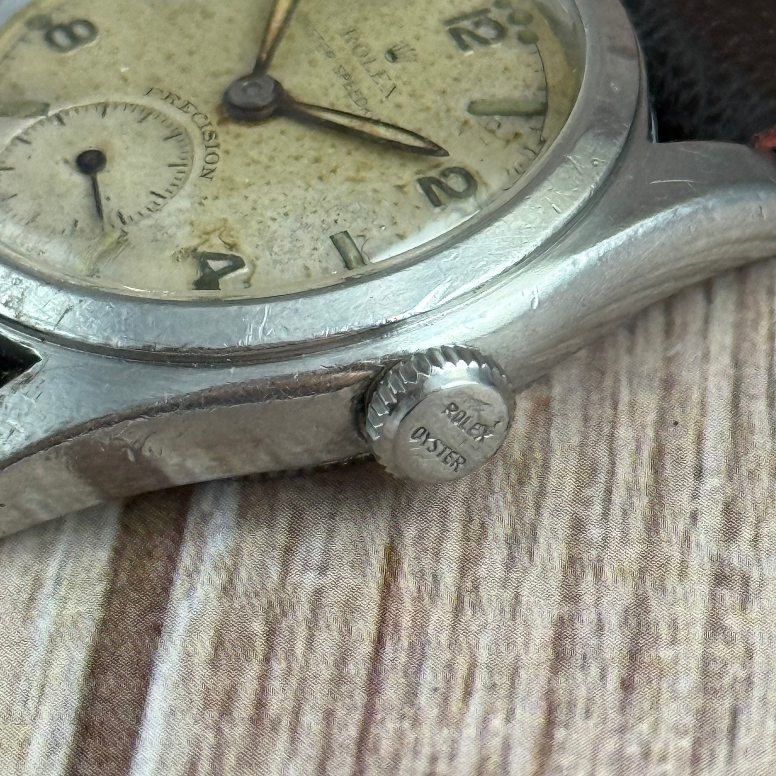1948 Rolex Oyster SpeedKing Gents Ref 5056 Vintage Watch 30mm Serviced