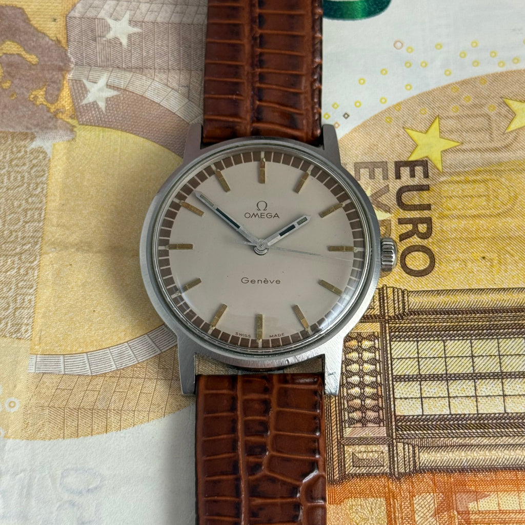 1970 Omega Genève men’s Manual wind wrist watch 35mm (135.070)
