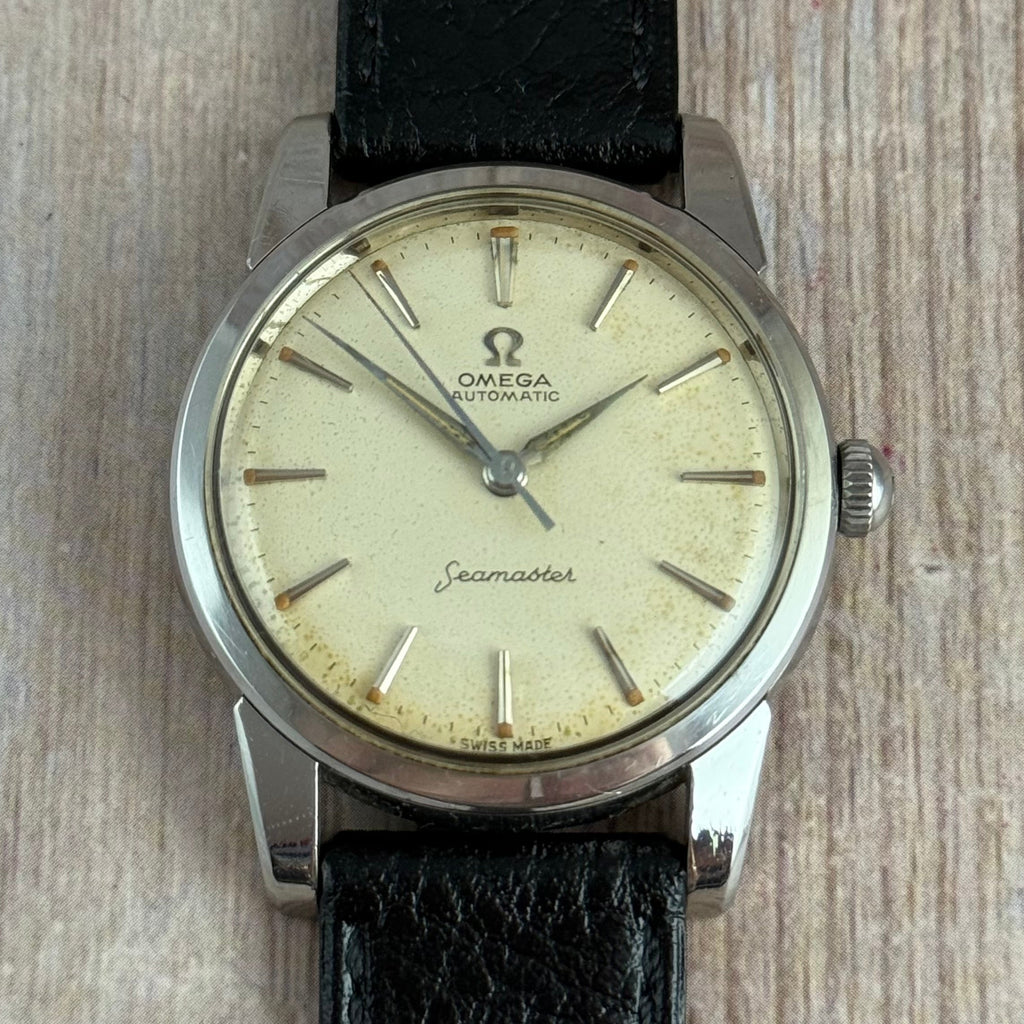 1958 Omega Seamaster Automatic Men’s 35mm Steel Watch (2848/8-1SC) Working