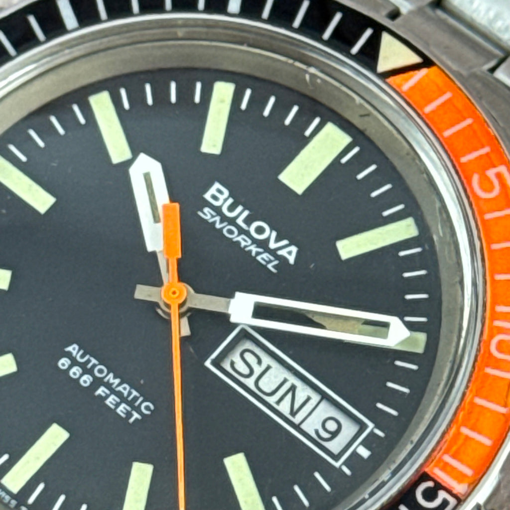 1970s ICONIC Bulova “Devil diver” men’s divers watch 39mm
