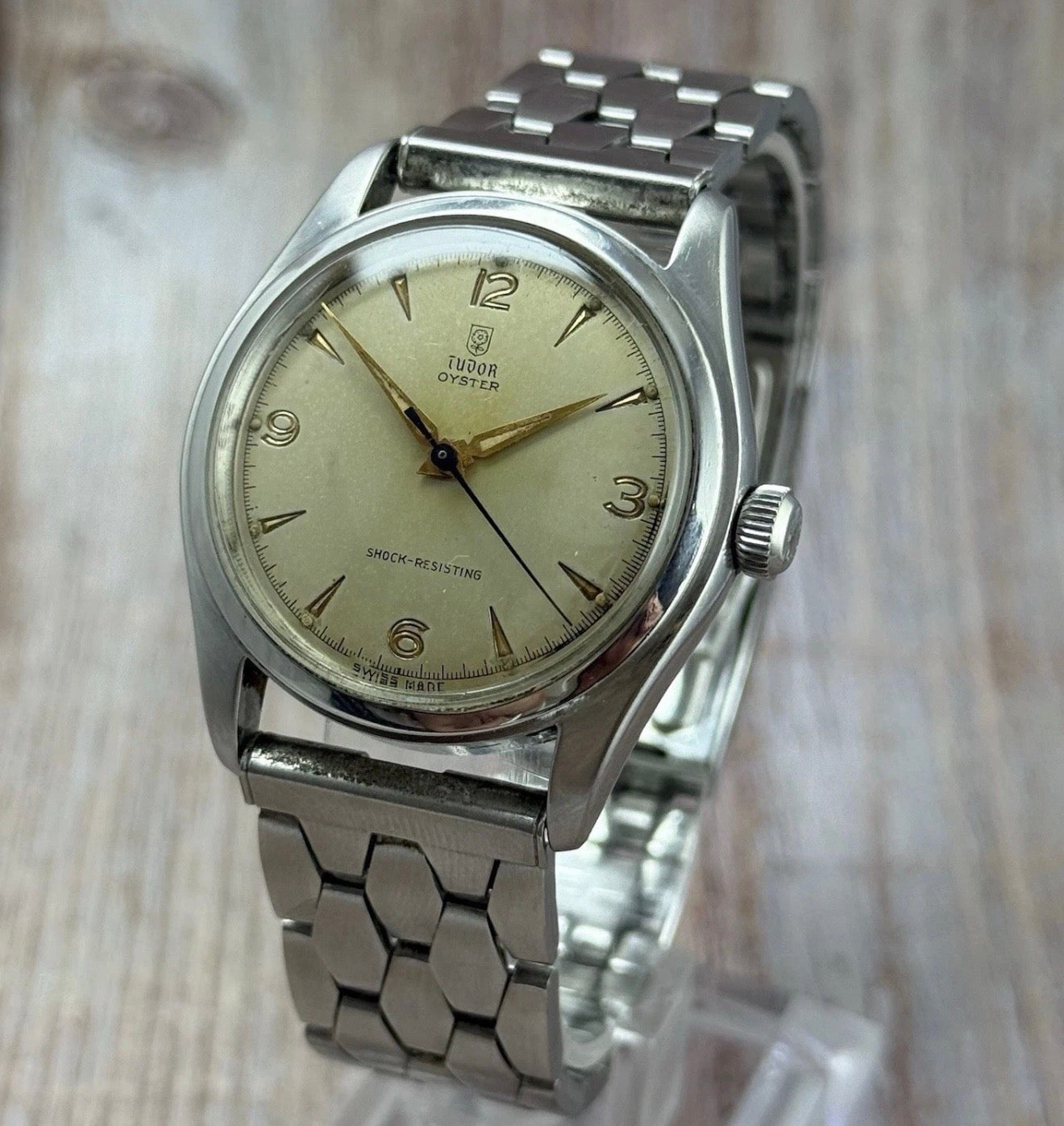 1947 Tudor Oyster ‘Greenland Expedition’ Men’s 35mm Steel Manual Watch 7804