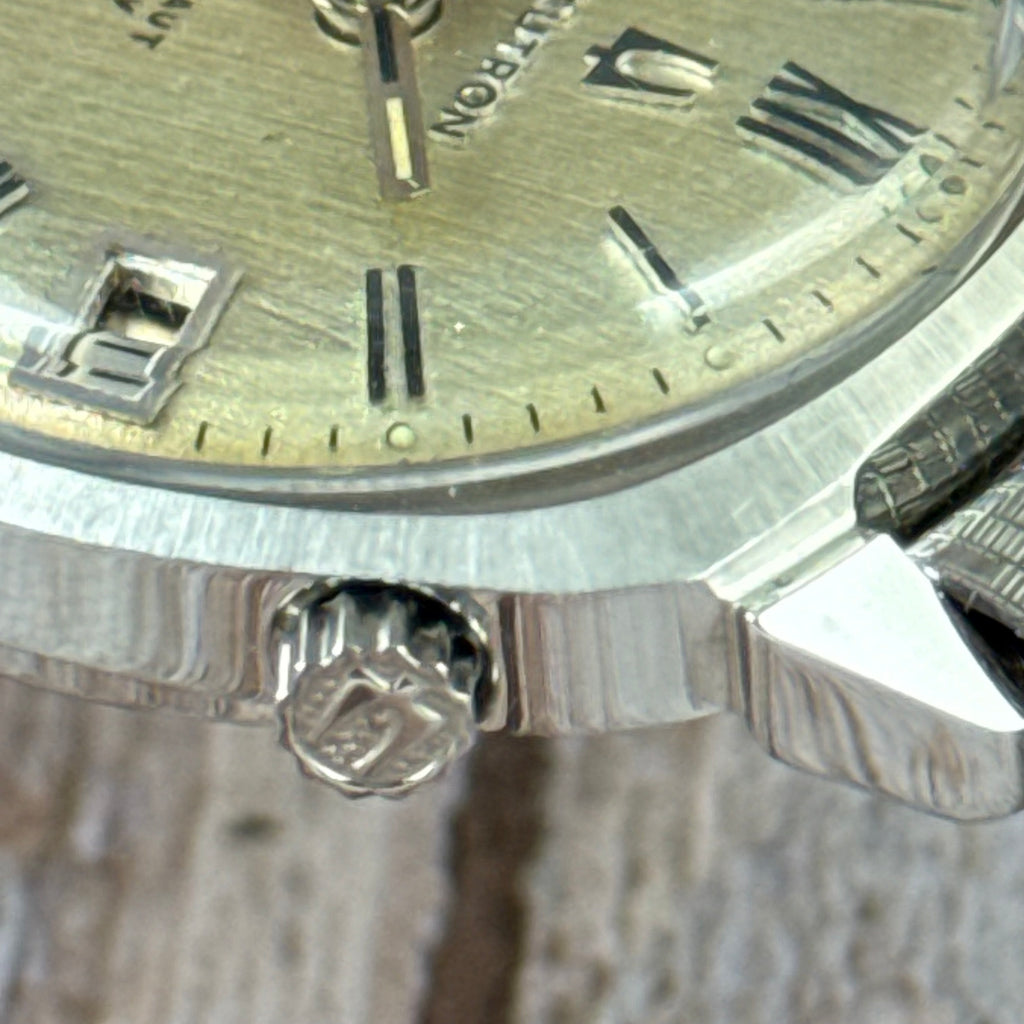 1970 Bulova Accutron astronaut Mark IV men’s GMT electronic tuning fork Watch space age MINT CONDITION
