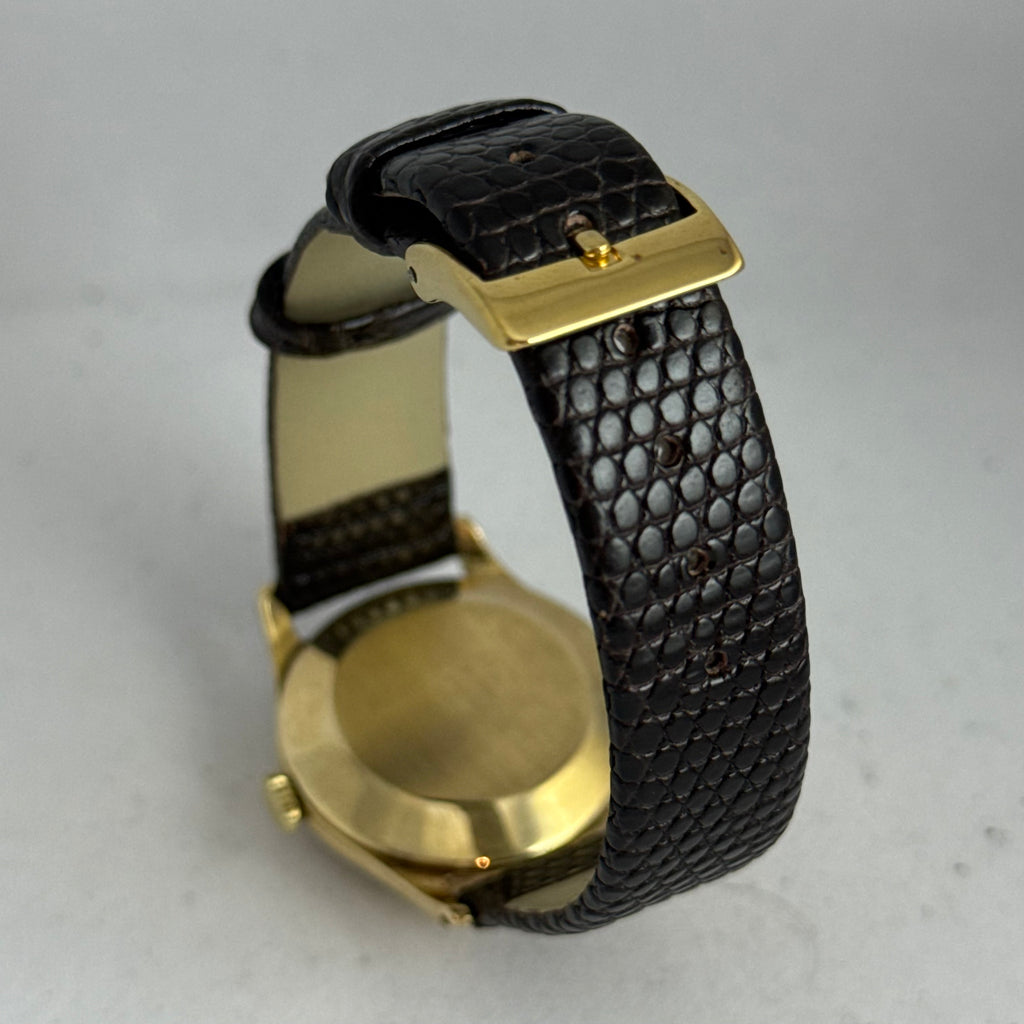 1947 Rolex 9ct gold men’s Manual wind wrist watch 30mm Arabic dial