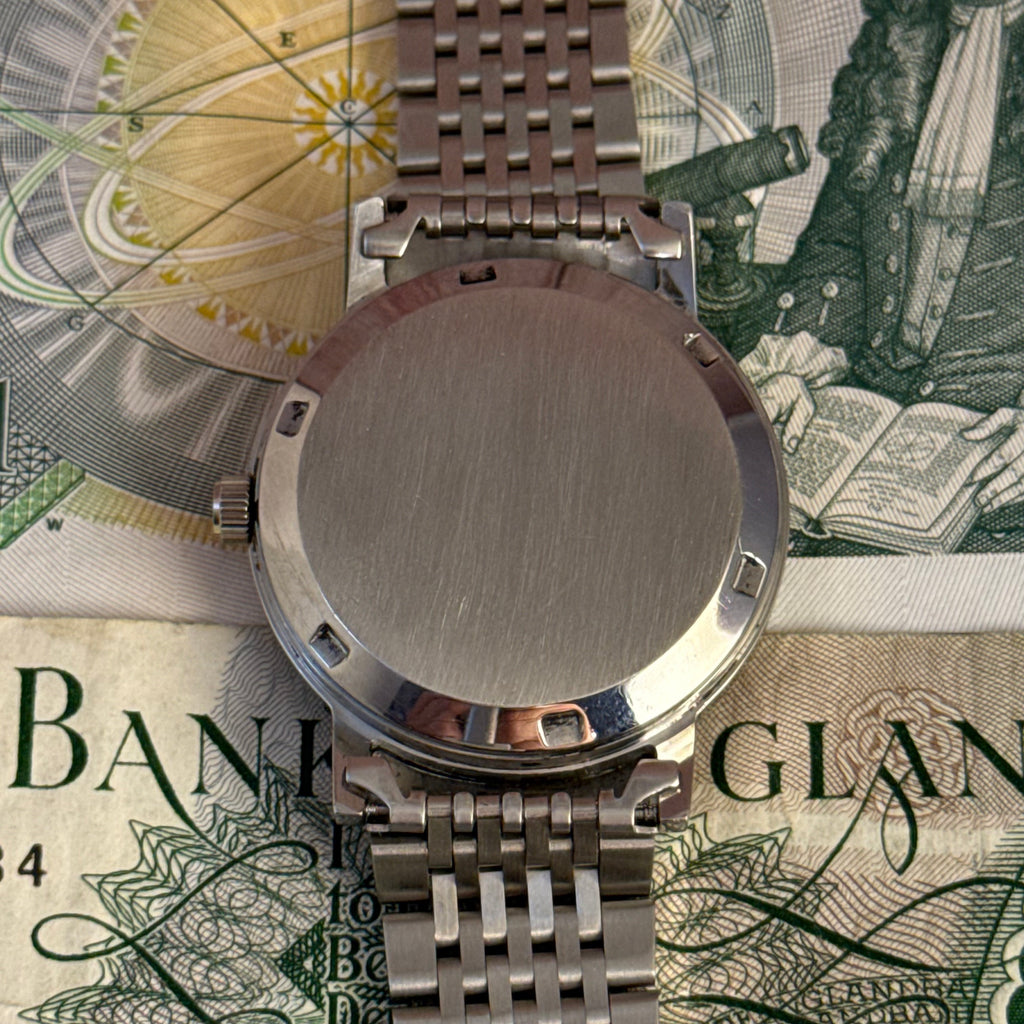 1972 Omega automatic Genéve green “money” dial men’s wrist watch