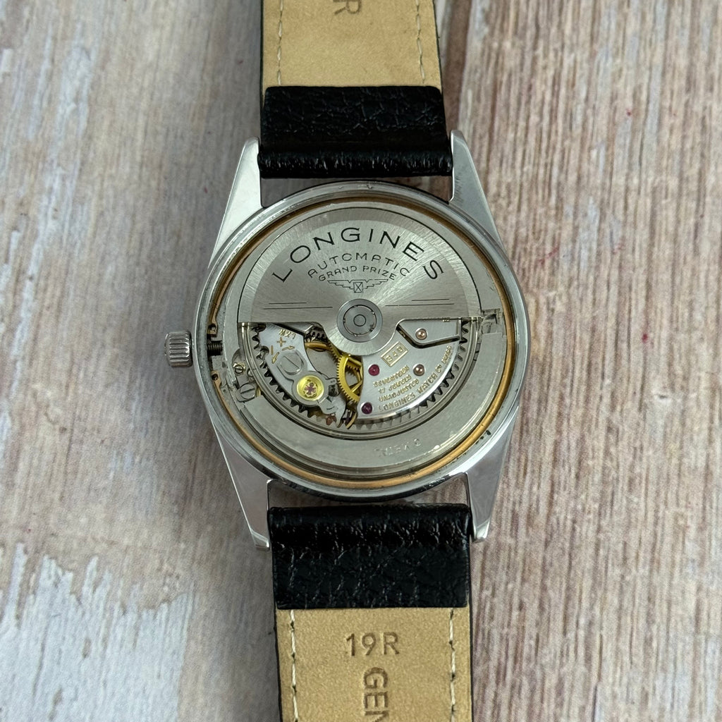 1961 Longines ‘grand prize’ gents automatic wrist watch steel (2534-340)
