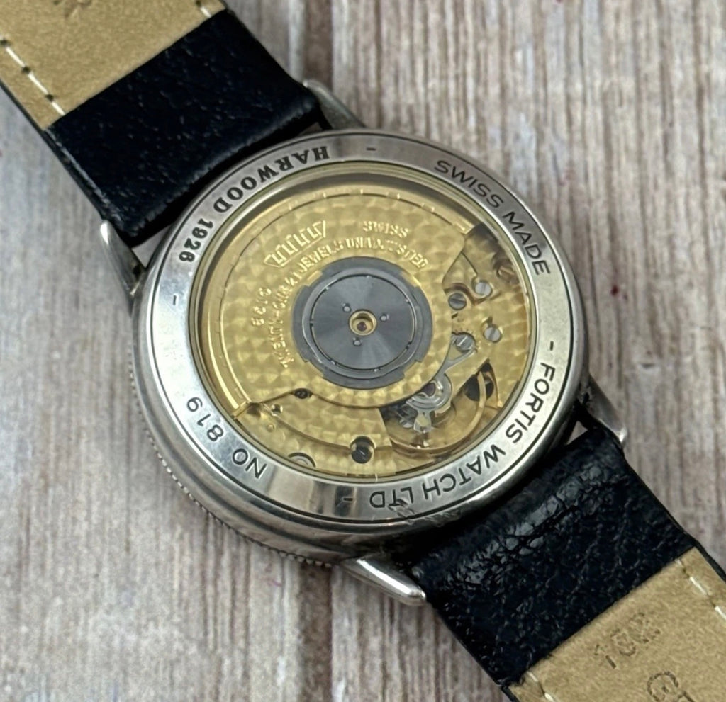925 Silver Harwood 1926 Limited Edition Reissue Automatic Men’s Watch 35mm