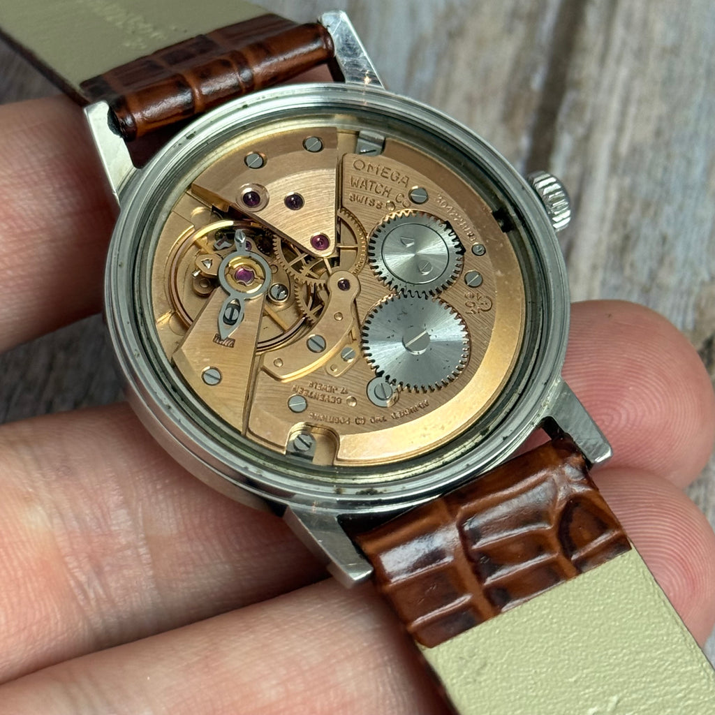 1970 Omega Genève men’s Manual wind wrist watch 35mm (135.070)