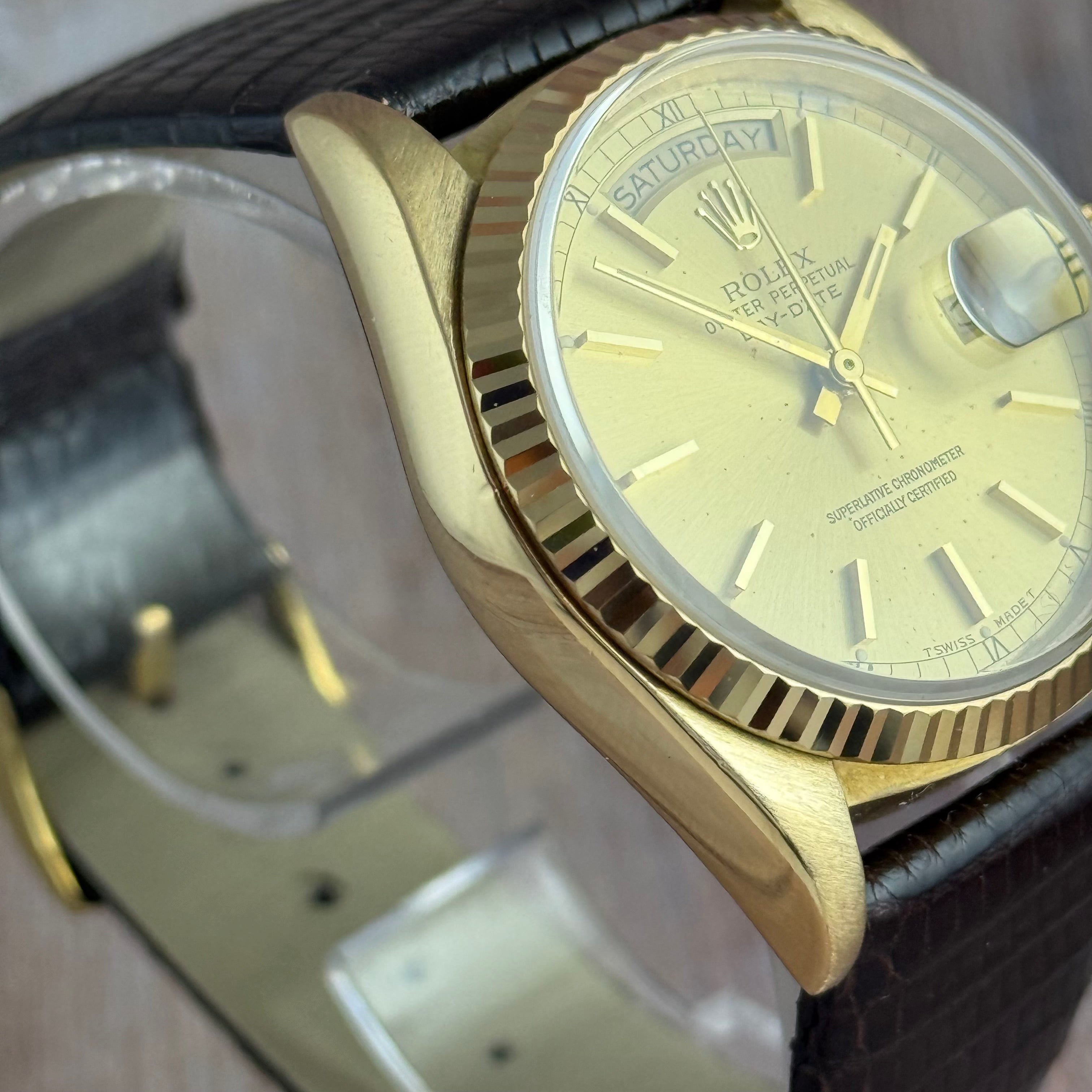 1986 Rolex Day-Date President Men’s 18ct Gold Watch 36mm (18038)