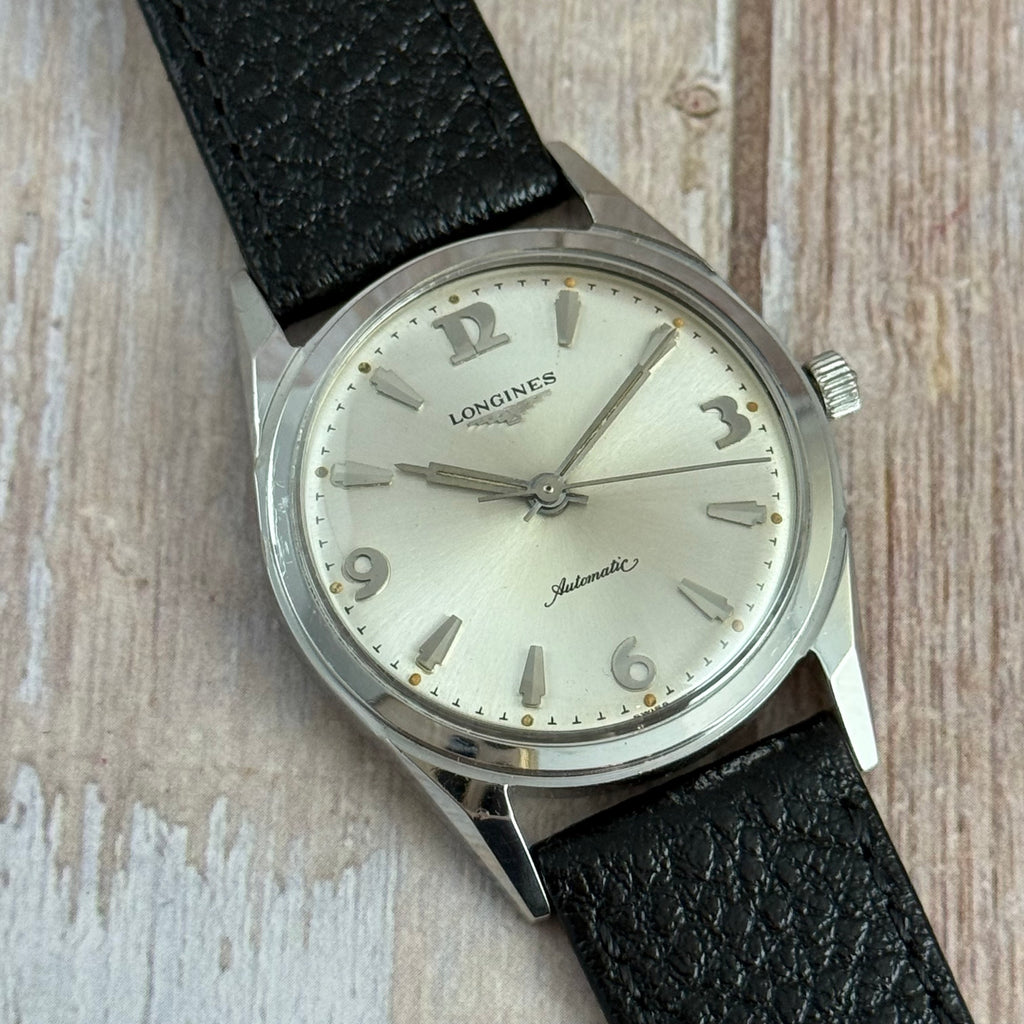 1961 Longines ‘grand prize’ gents automatic wrist watch steel (2534-340)