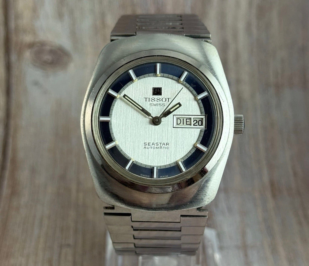 1970s Tissot Seastar ‘lobster’ Men’s Automatic Day-Date Wristwatch SERVICED