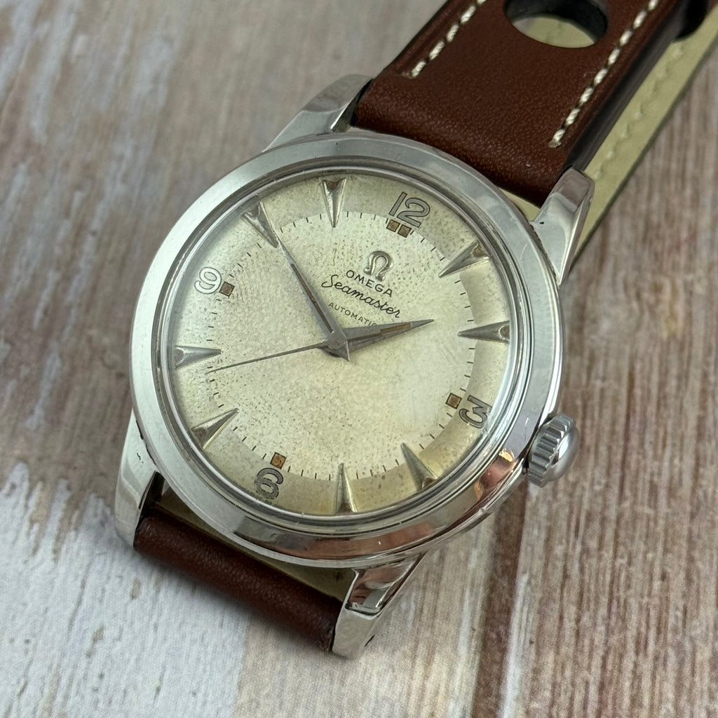 1950 Omega Seamaster ‘Explorer Arabic’ Dial Men’s Automatic Wrist Watch 35mm SERVICED