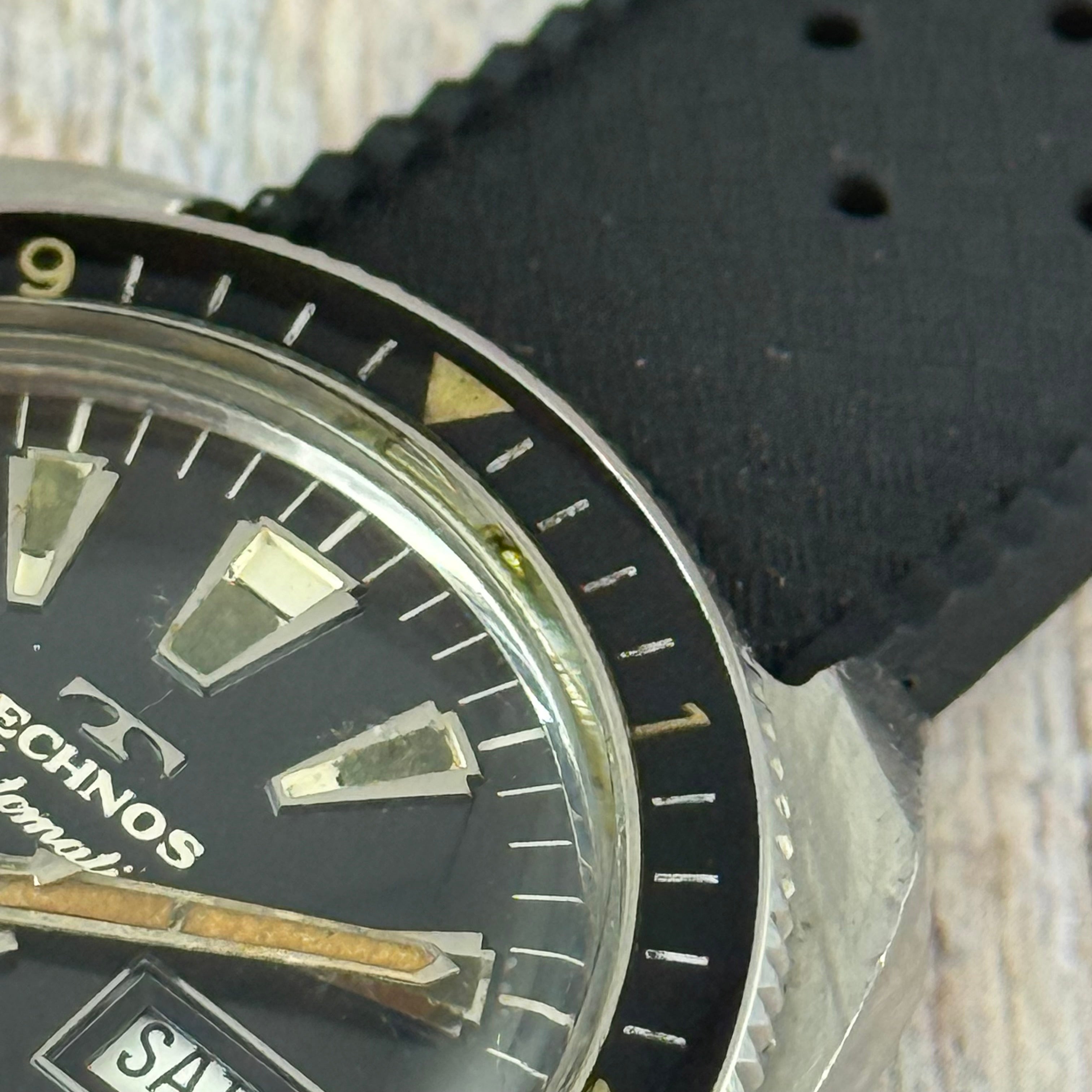 1960s Technos Sky diver automatic men’s divers watch 37mm