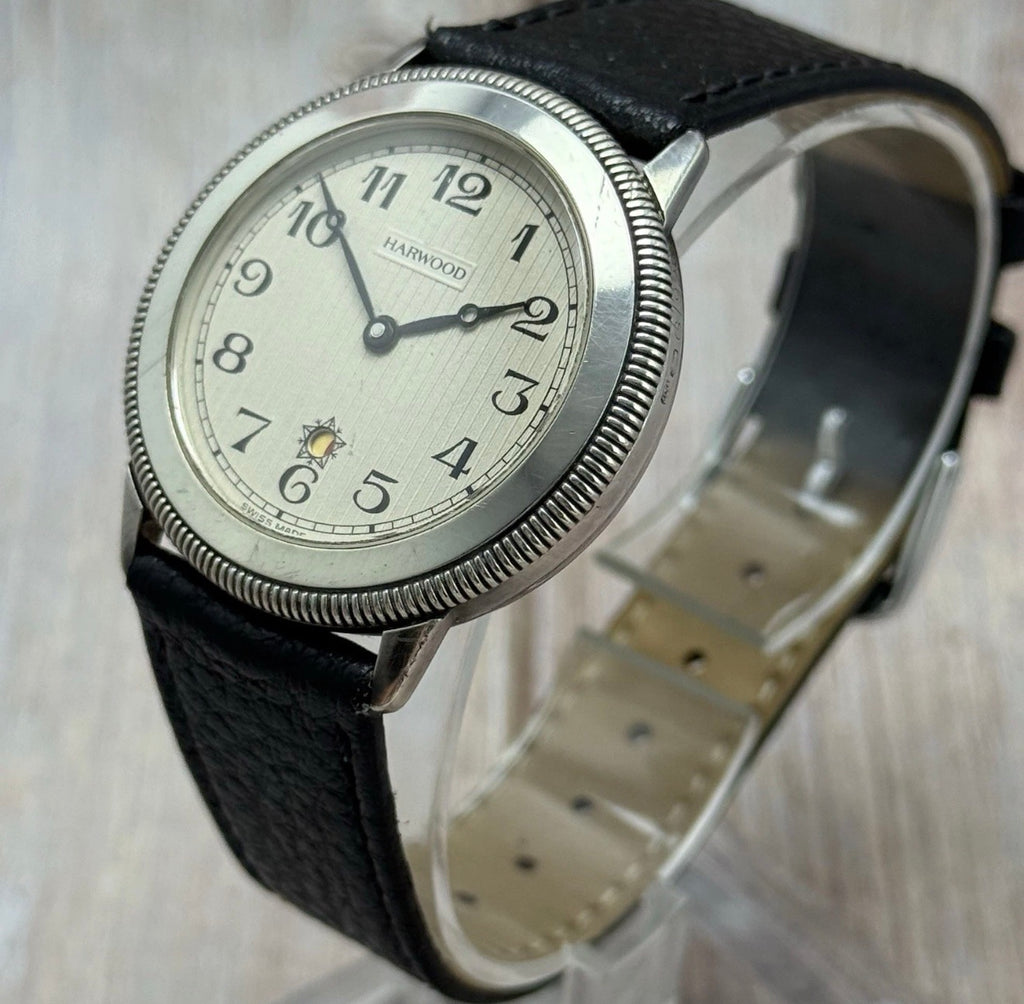 925 Silver Harwood 1926 Limited Edition Reissue Automatic Men’s Watch 35mm