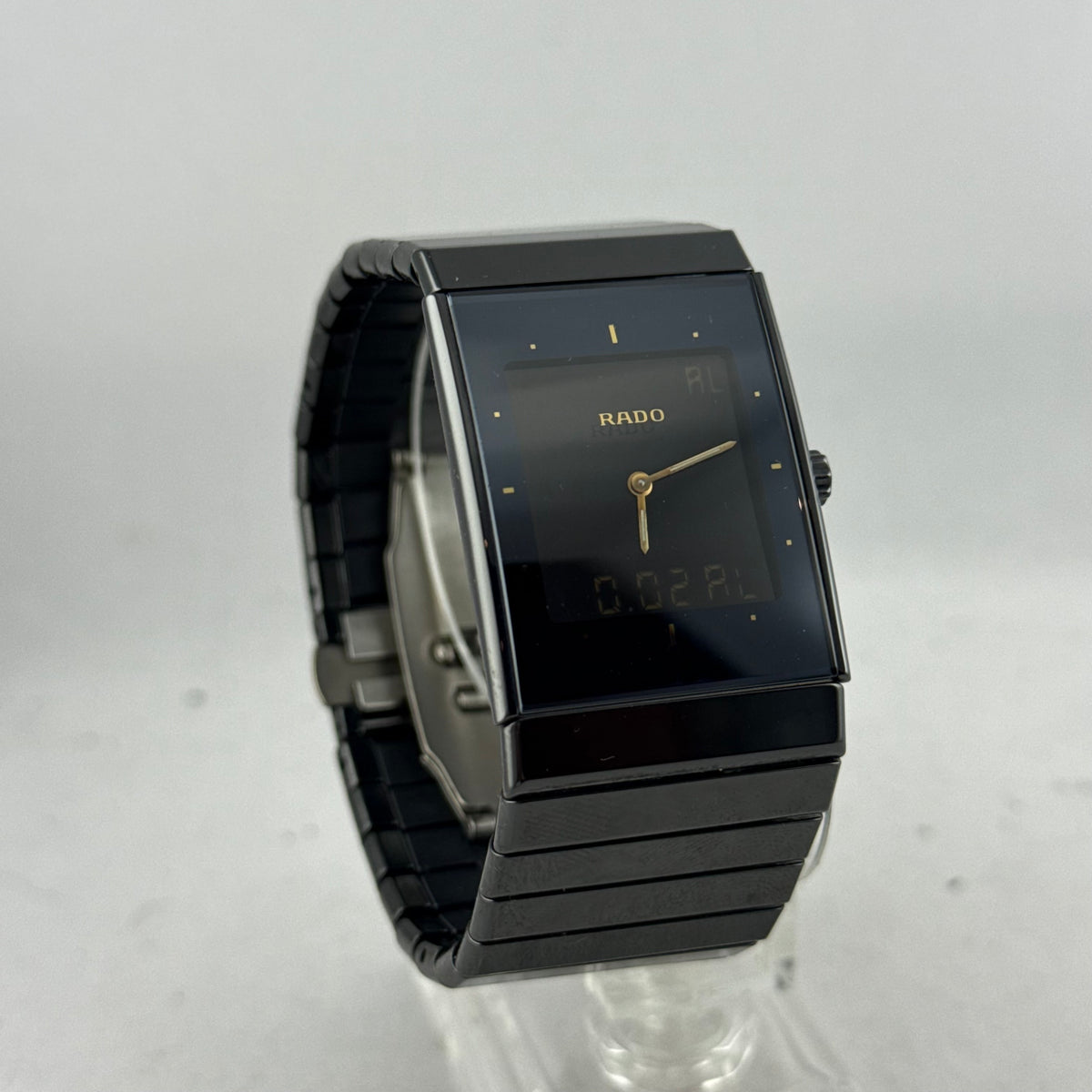 Rado ceramica Diastar men’s multifunction wrist watch titanium & ceramic boxed