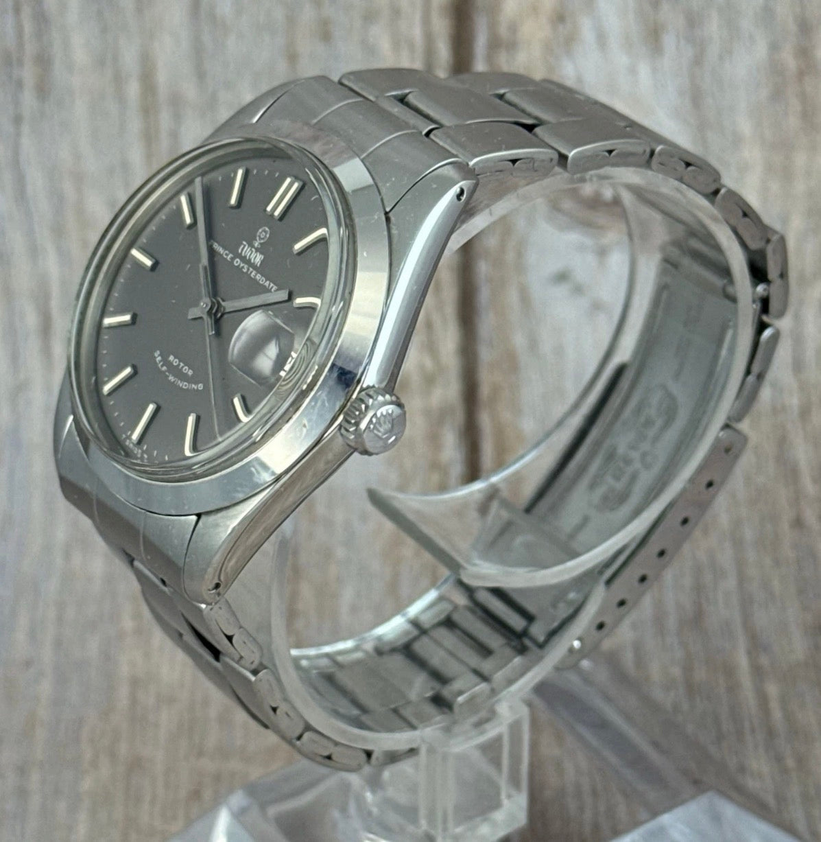 1966 Tudor Prince Oysterdate Men’s Grey Dial Watch Ref 7906