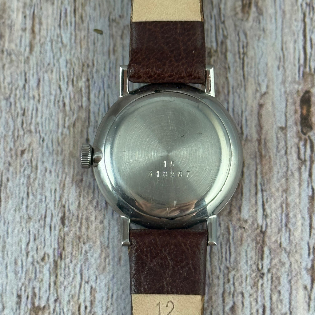 Vintage Longines ladies manual wind Swiss wrist watch steel 24mm