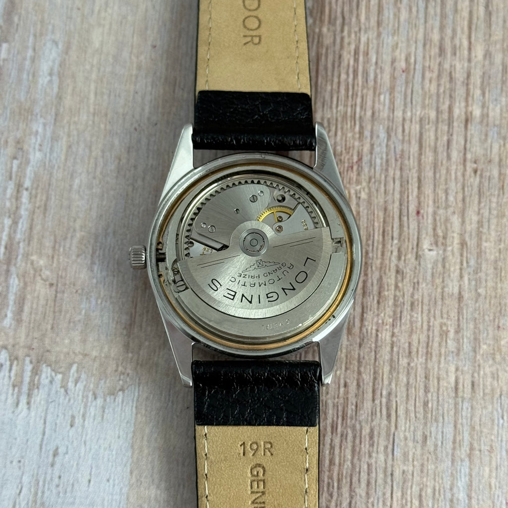 1961 Longines ‘grand prize’ gents automatic wrist watch steel (2534-340)