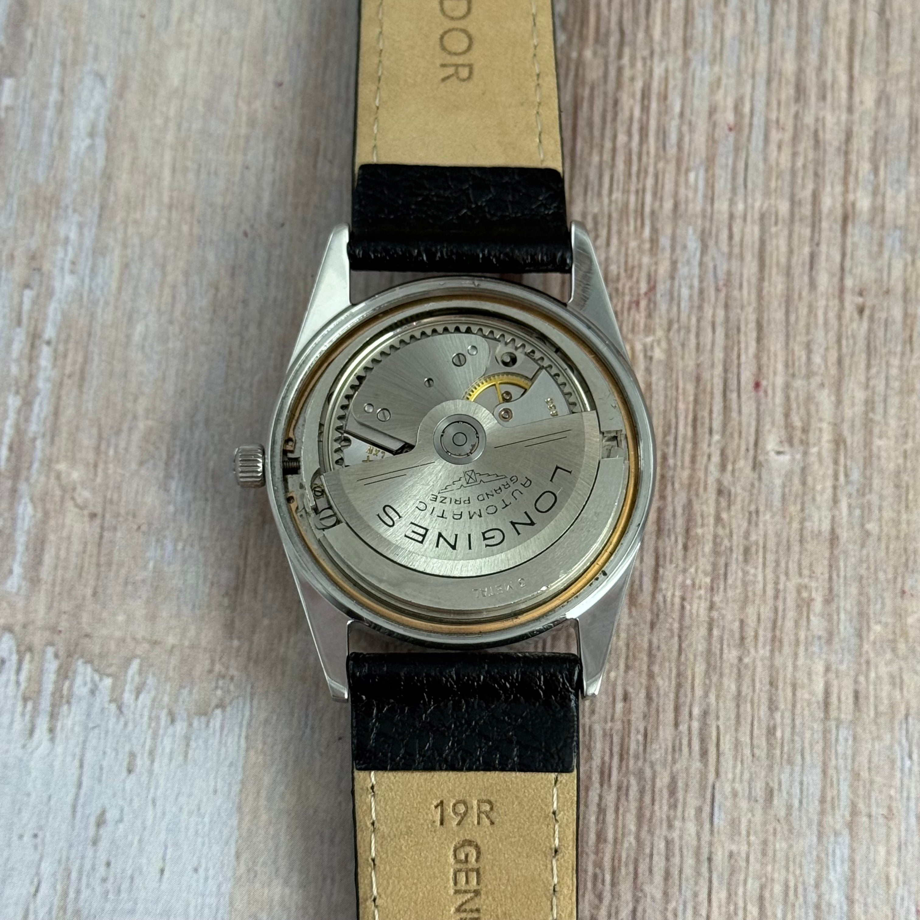 1961 Longines ‘grand prize’ gents automatic wrist watch steel (2534-340)