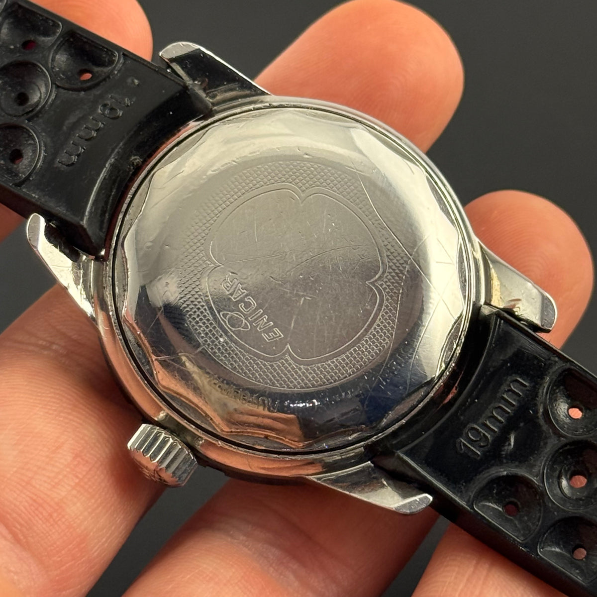 1960s Enicar Sherpa diver 600T men’s automatic wrist watch