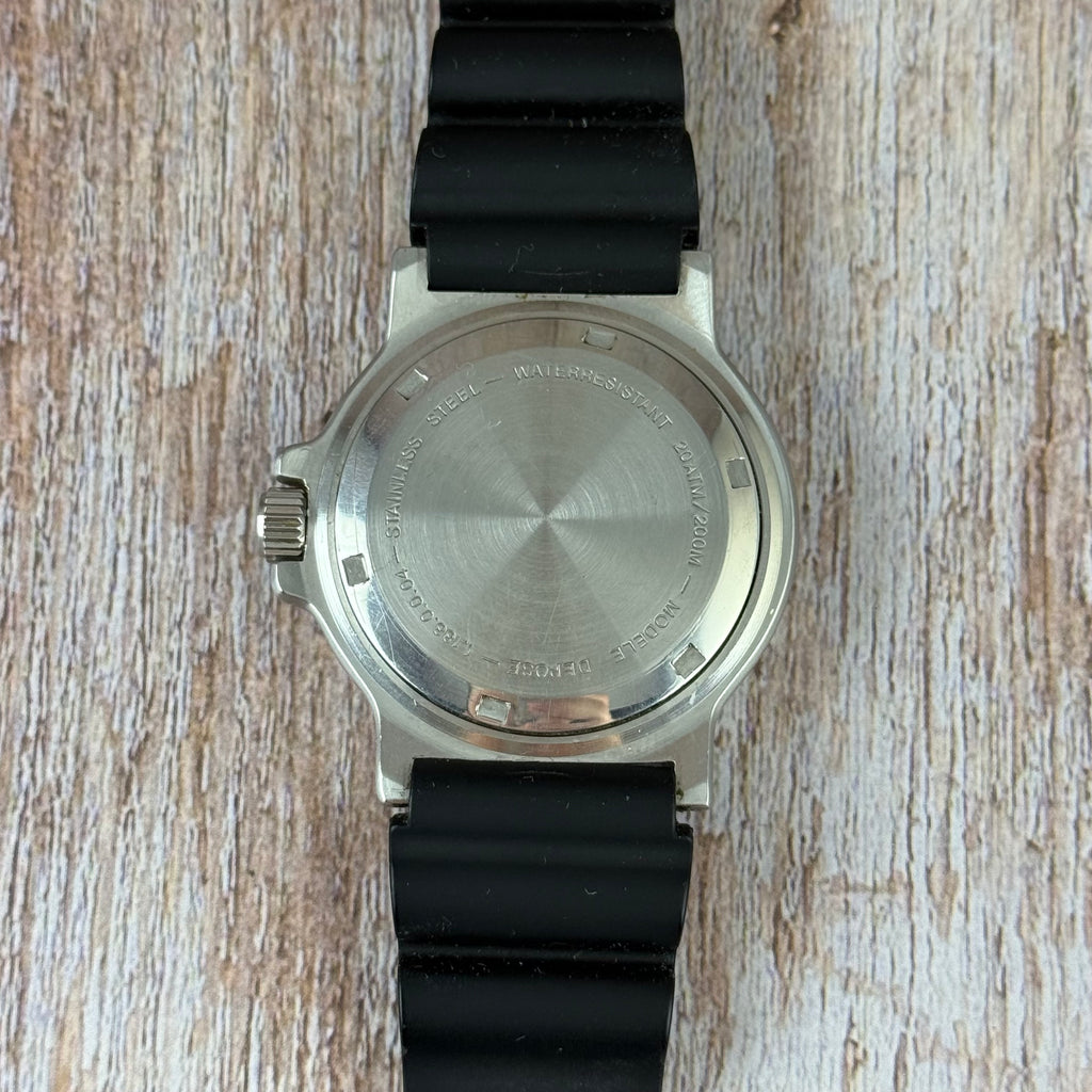1970s Everite “triggerfish” men’s quartz divers watch 200M