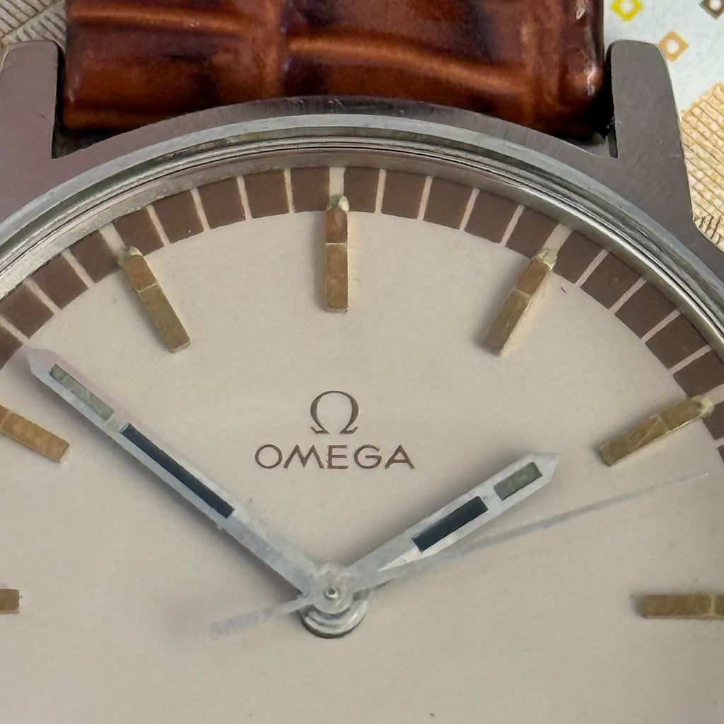 1970 Omega Genève men’s Manual wind wrist watch 35mm (135.070)