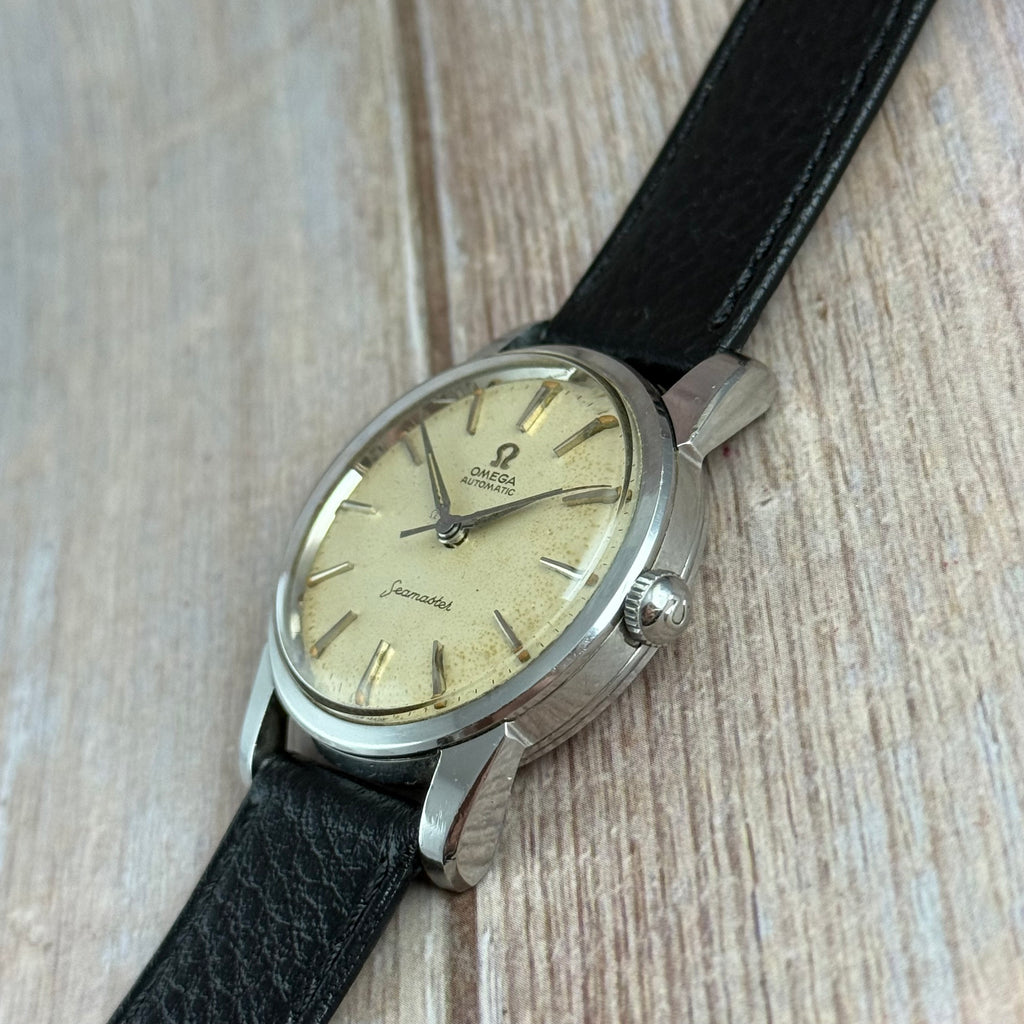1958 Omega Seamaster Automatic Men’s 35mm Steel Watch (2848/8-1SC) Working