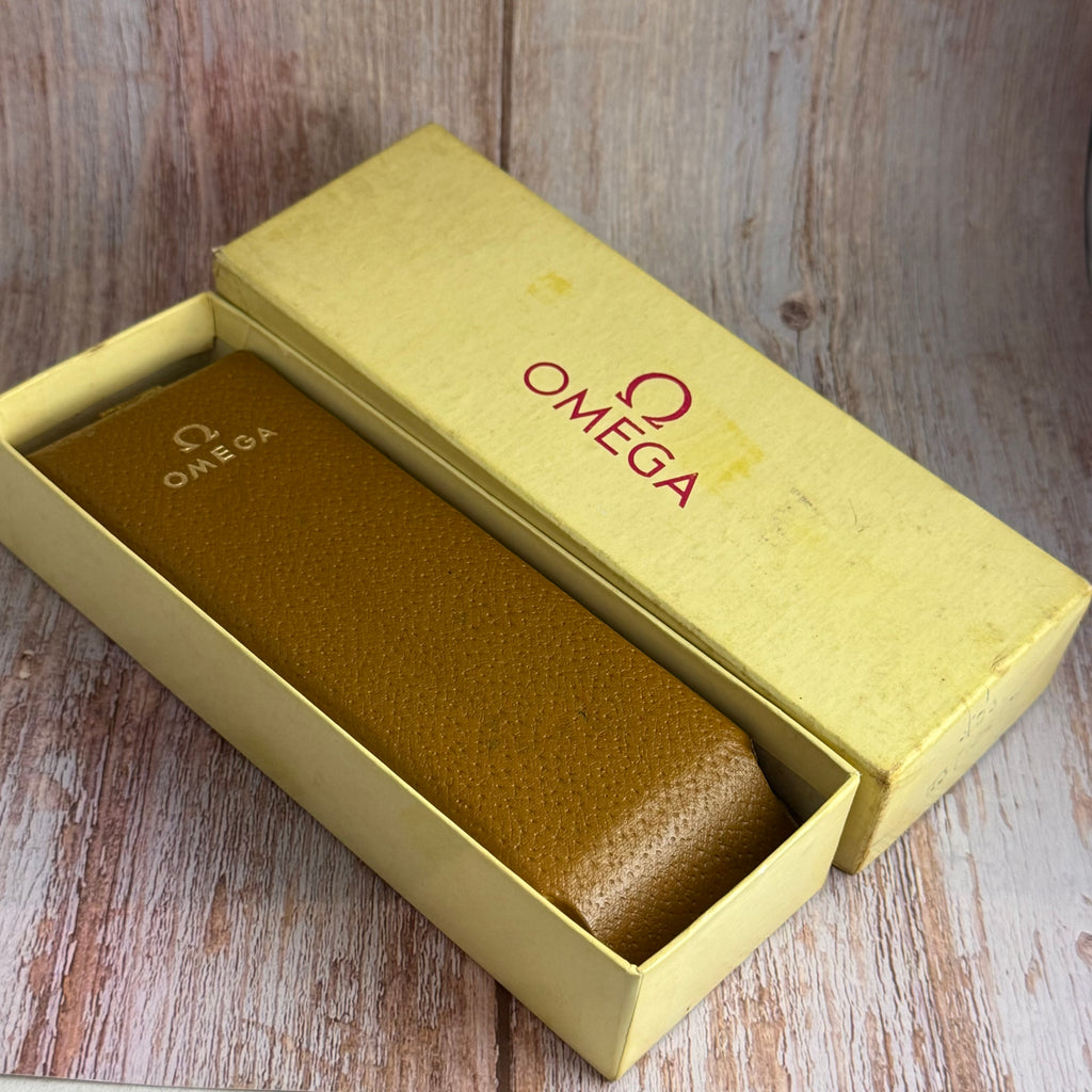 1952 Omega Seamaster Türler double signed dial men’s automatic calendar wrist watch watch boxed