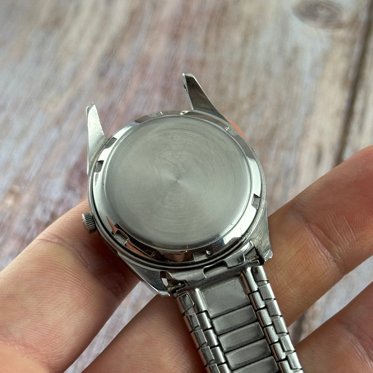 1950s Gruen Precision autowind ‘bumper’ automatic men’s wrist watch boxed 34mm