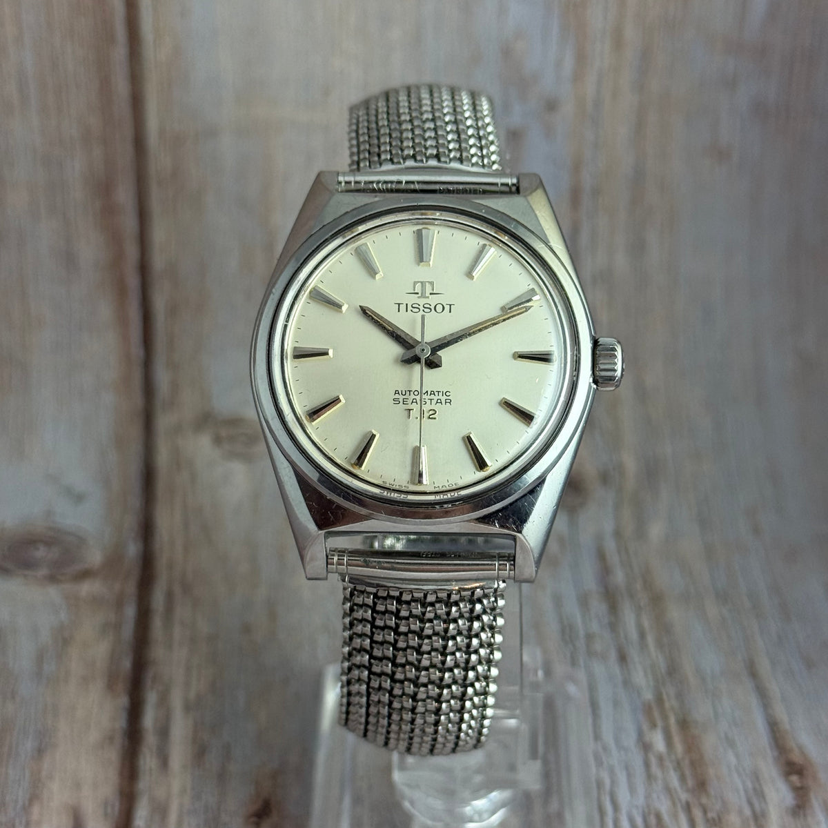Vintage Tissot Seastar automatic T12 ‘flagship Back’ Men’s Wrist Watch