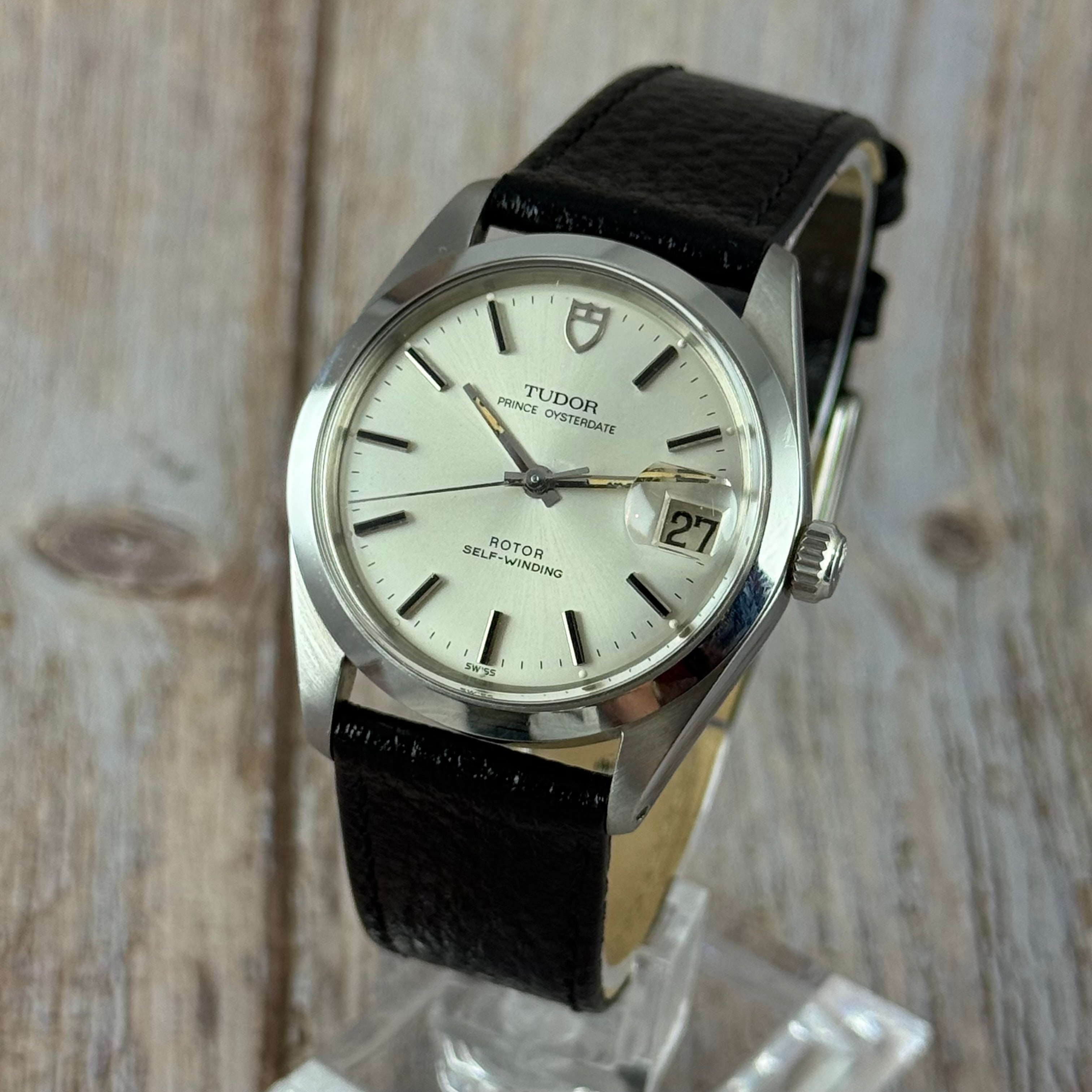 1980 Tudor Prince Oyster date gentlemen’s steel wrist watch automatic full collectors set